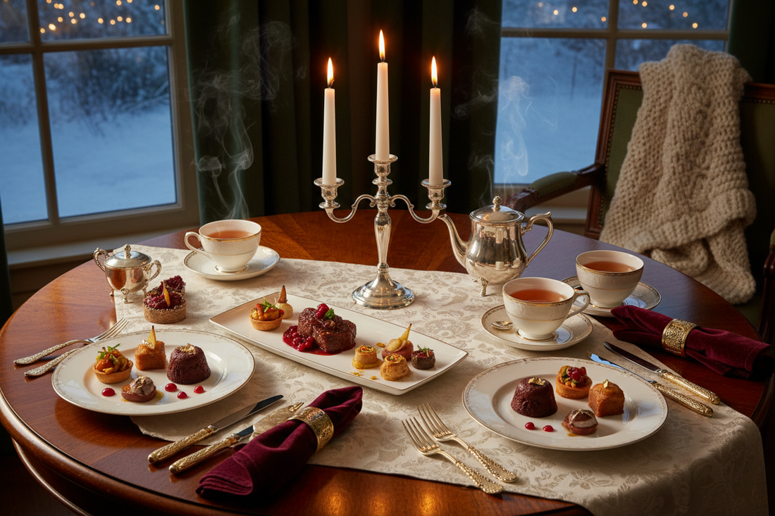 Accords Mets & Thés pour une soirée d’hiver !