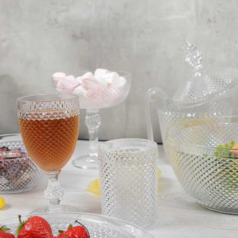 Collection Diamant — acrylique cristal et verre facetté — Zistyhome