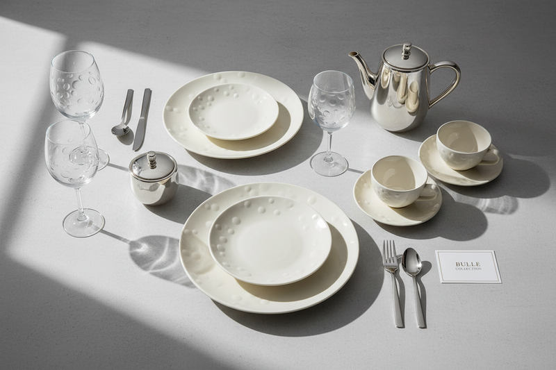 Collection Bulle — formes rondes et organiques art de la table Zistyhome