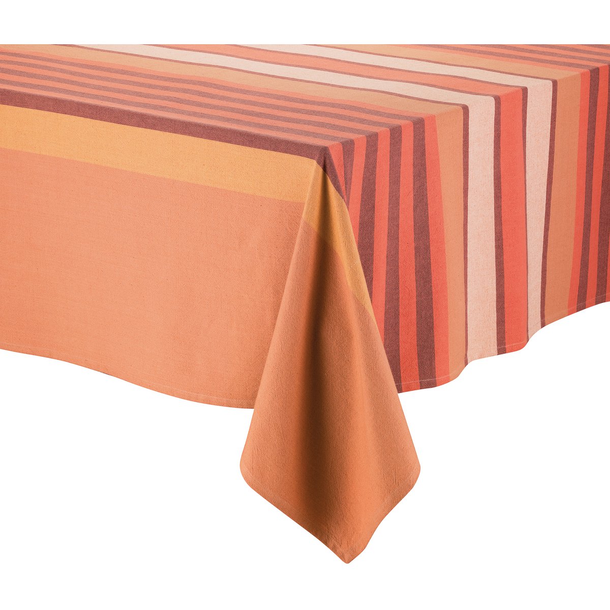 Nappe recyclée Yuna Terracotta 170 x 250