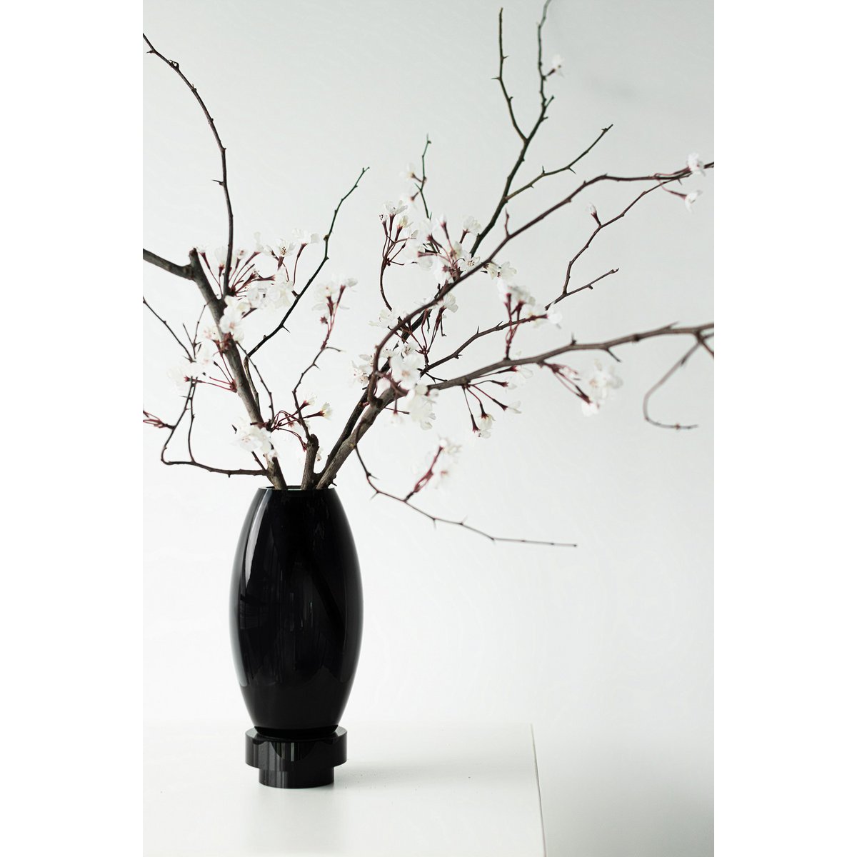 Art de la Table Grand vase moderne, design innovant, dos en verre haut de gamme. RUD44ZW Zistyhome art de la table