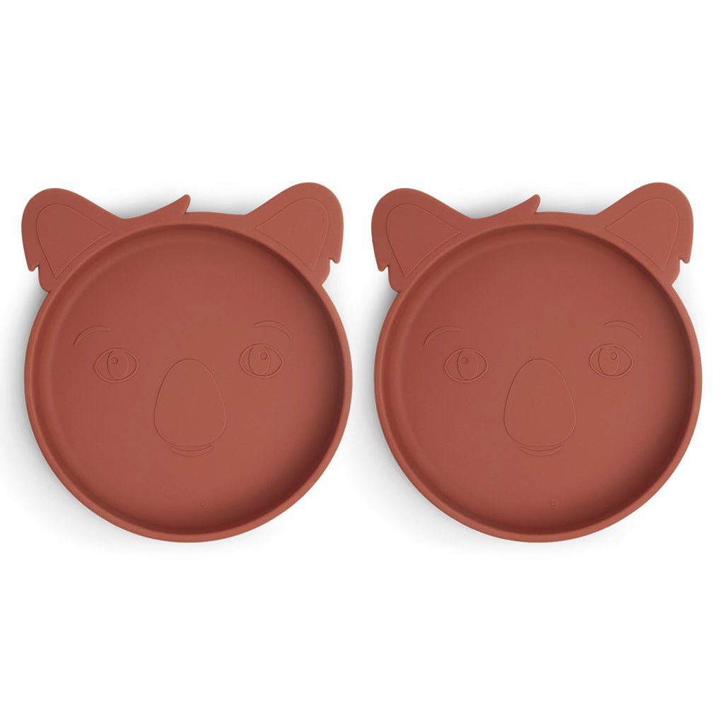 Akila assiette en silicone 2-pack Koala