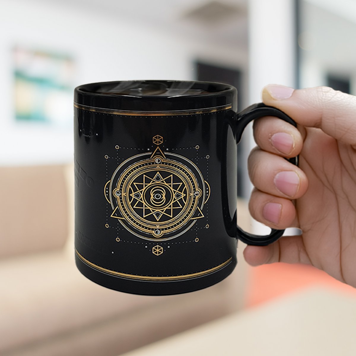 Mad Monkey - Tasse "Ouija" - avec changement de couleur