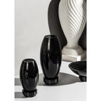Petit vase moderne, design innovant, dos en verre haut de gamme. RUD15ZW