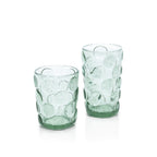 Le verre à eau Frosted Dot - Aqua