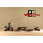 Nouveau bol design haut de gamme en céramique moderne East + West, OTA15BB