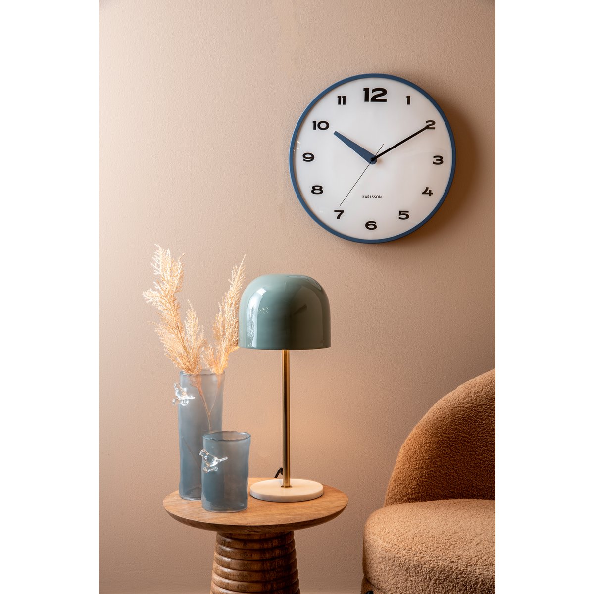 Vase Oiseau Sur Branche Petit
