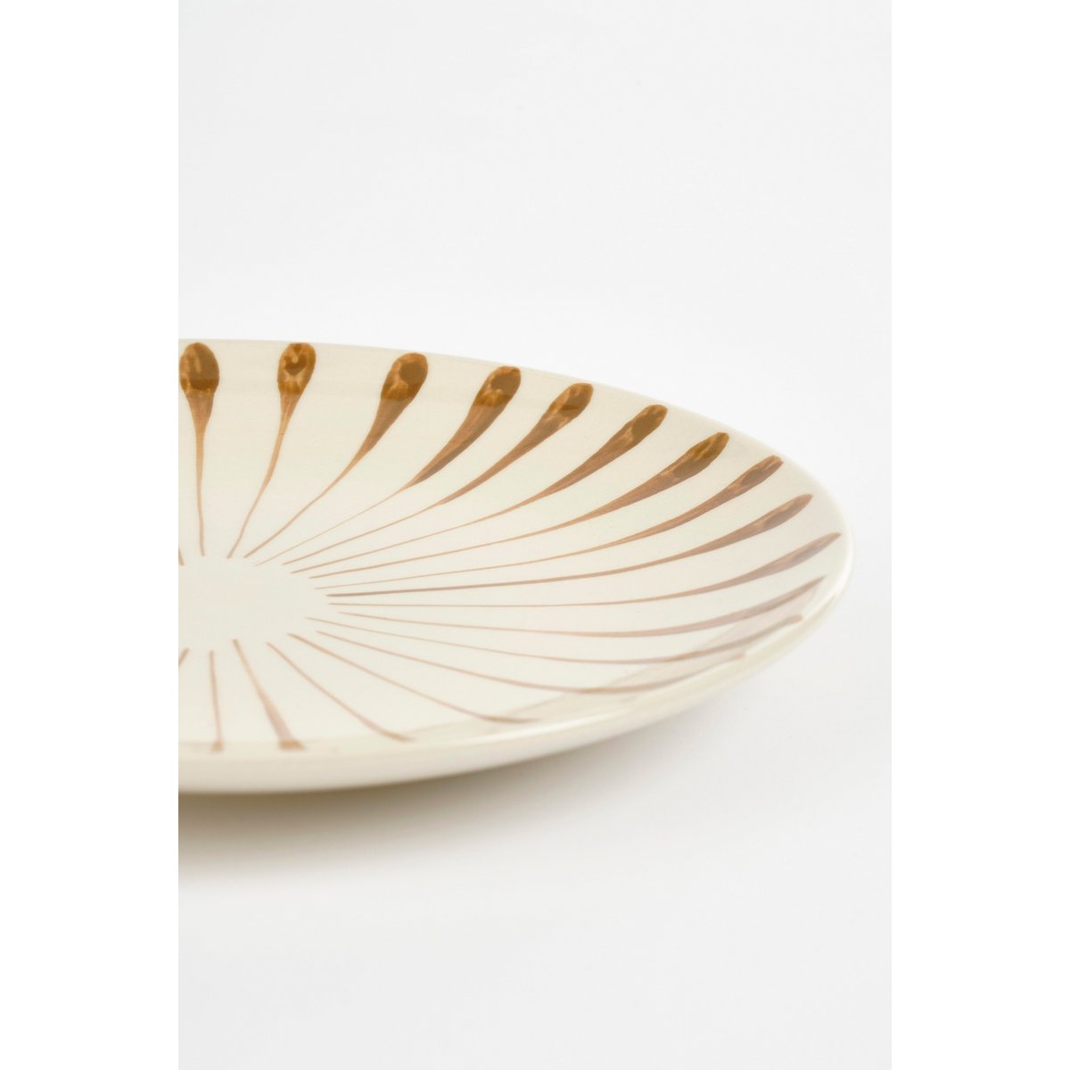Assiette plate Elsie Brown