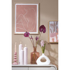 Bougie de dîner Twist Rose