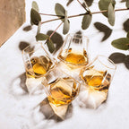 Verres à liqueur en diamant (Ensemble de 4)