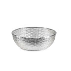 EDZARD panier panier décoratif Basso, argenté, résistant au ternissement, diamètre 26 cm