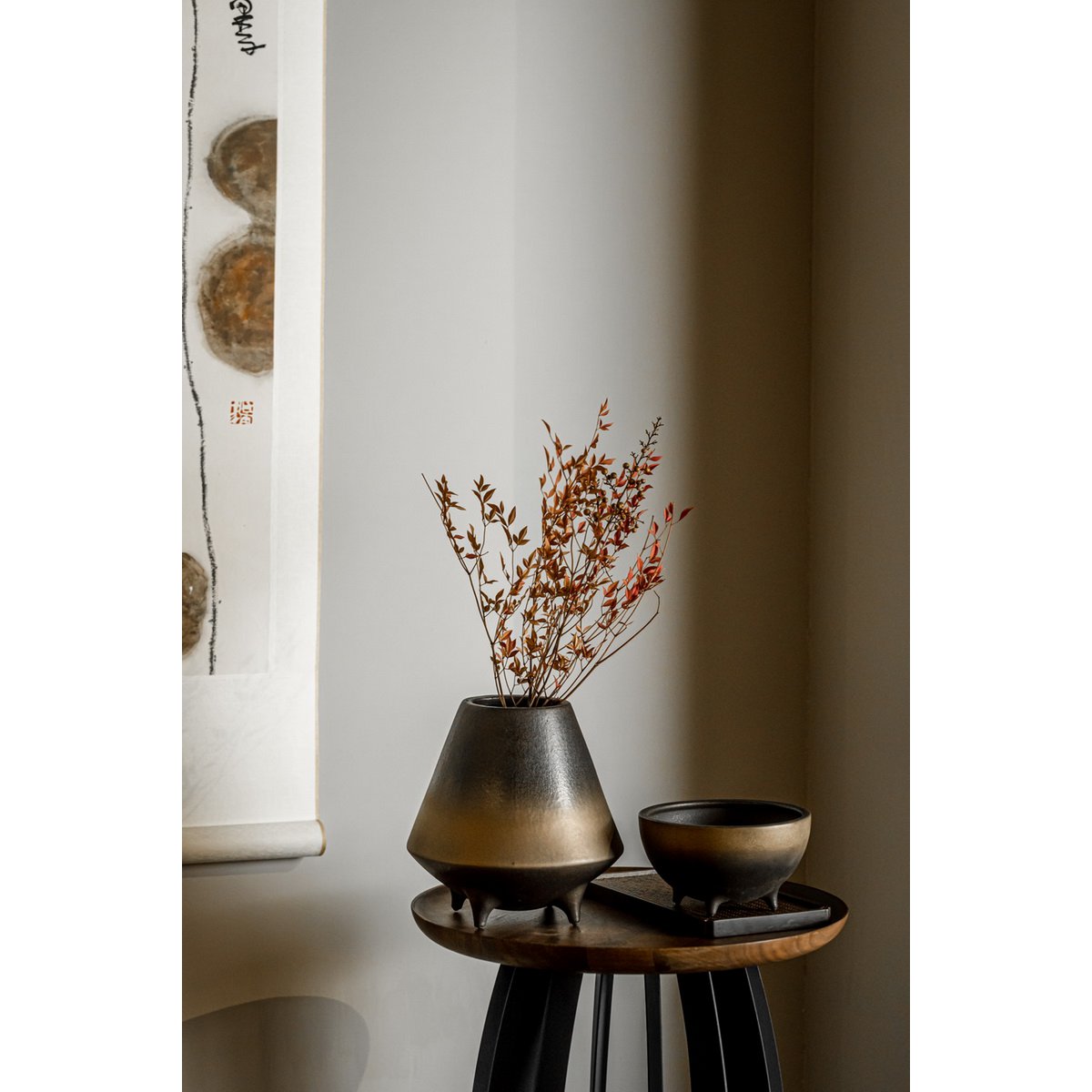 Art de la Table Nouveau bol design haut de gamme en céramique moderne East + West, OTA20BB Zistyhome art de la table