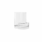 Art de la Table Vase moderne de style constructiviste, design haut de gamme, verre clair FUSIO 25 Zistyhome art de la table