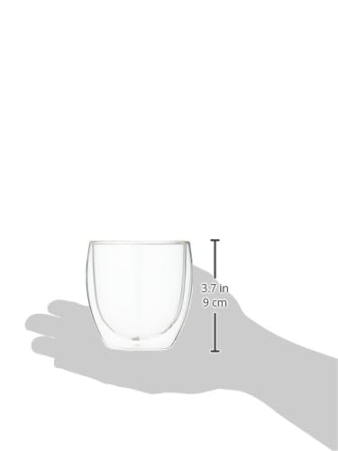 Bodum - 4559-10 - Pavina - Set de 2 Verres Double Paroi - 35 Cl - Transparent - 2 Unité