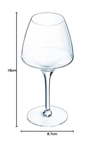 Chef & Sommelier Cristal 6 Flûtes à champagne 20 cl - Collection Open Up, White