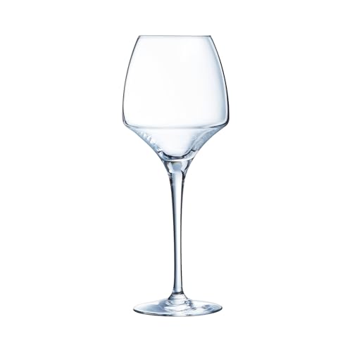 Chef & Sommelier Cristal 6 Flûtes à champagne 20 cl - Collection Open Up, White