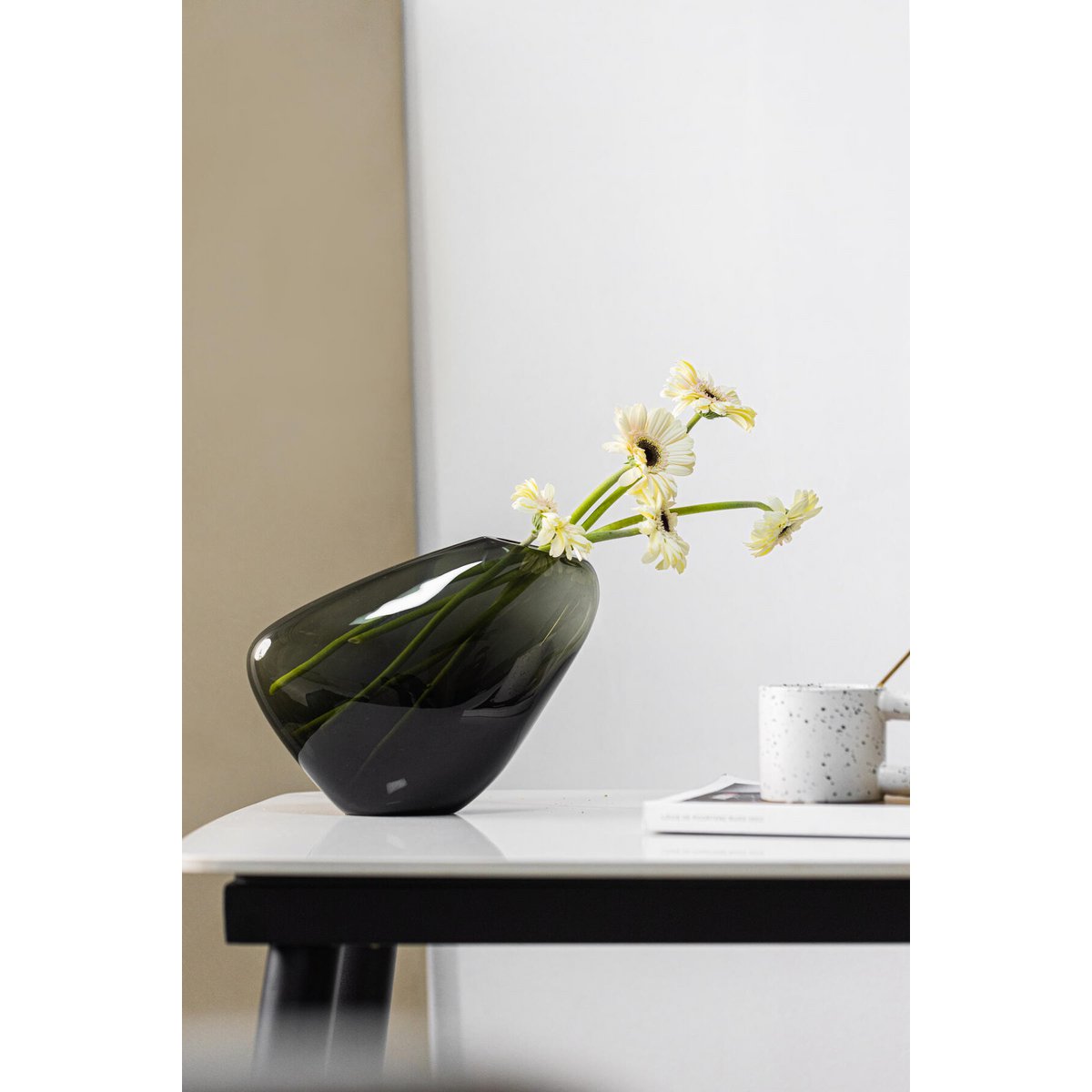 Art de la Table Vase moderne, forme organique très design, KOOKY16GR Zistyhome art de la table