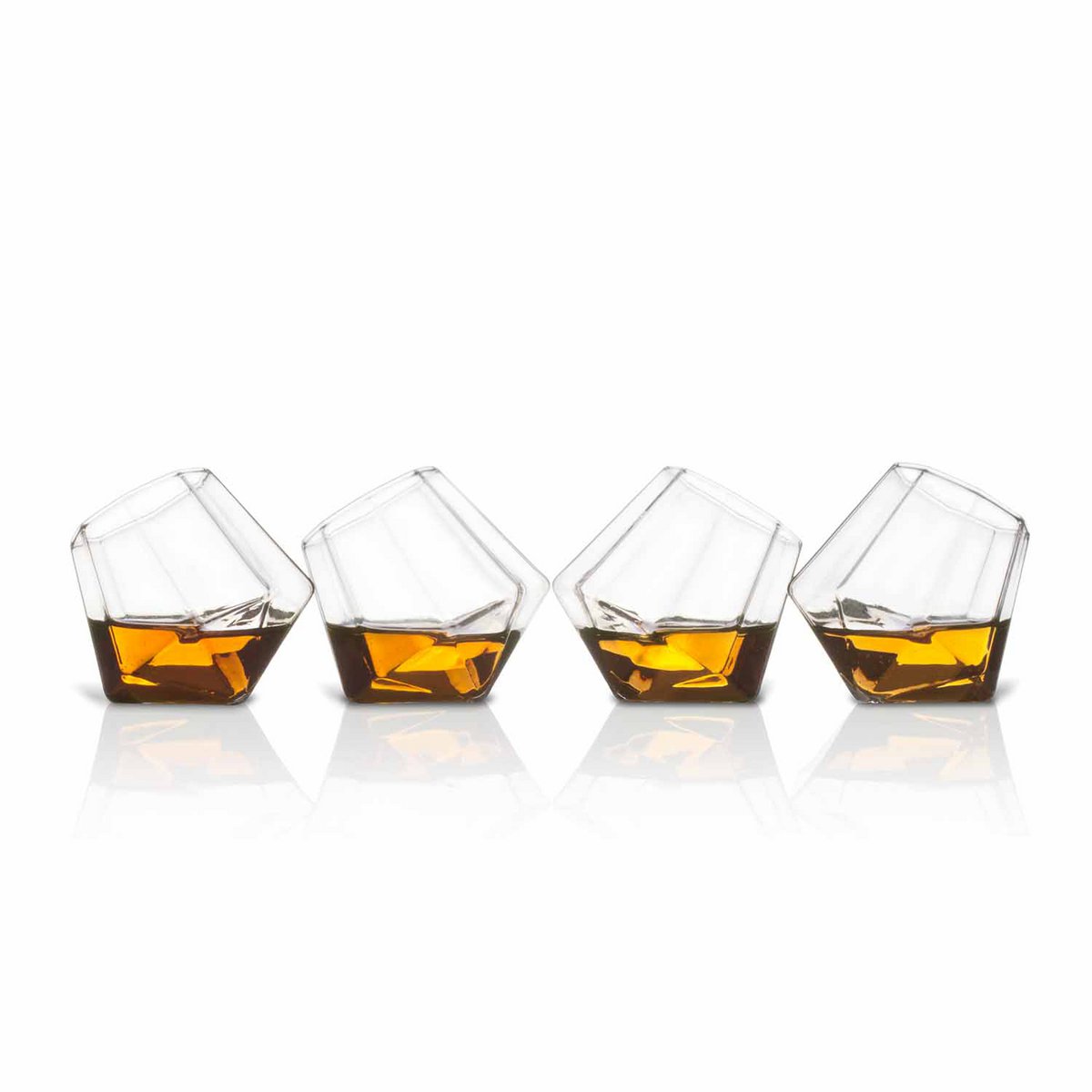 Verres à liqueur en diamant (Ensemble de 4)