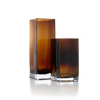 Le Vase Cuboïde Ambre - Ambre - L
