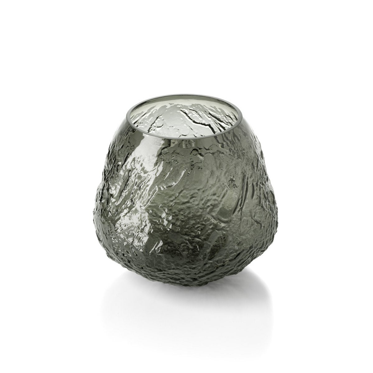 Vase Le Cratère Terre - Noir - L