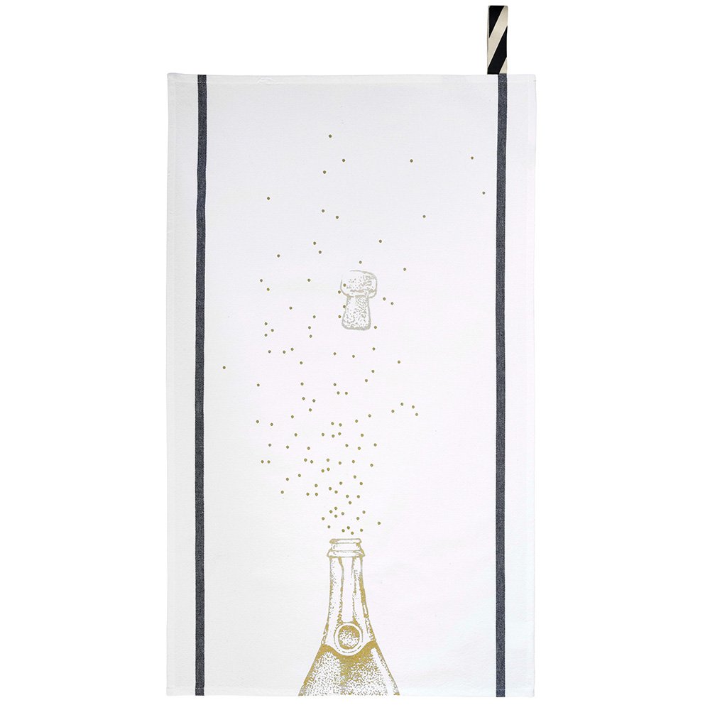 Torchon Party Or Blanc 50 x 70
