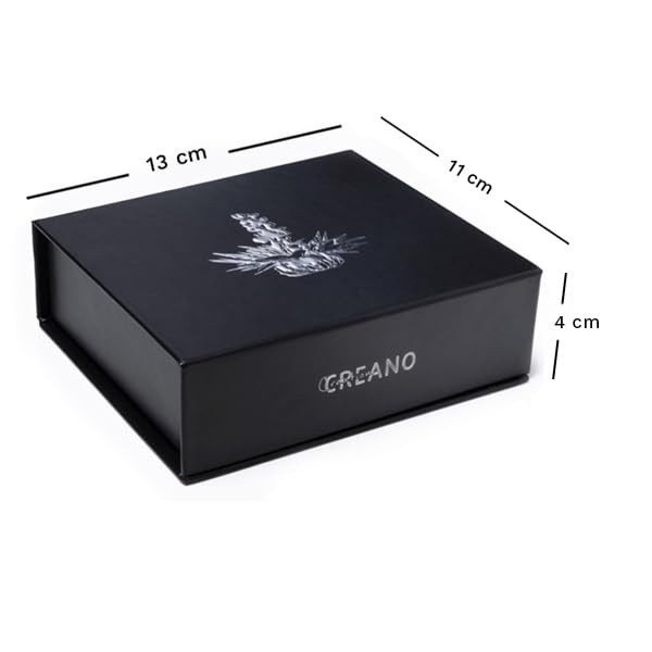 Creano Coffret Cadeau avec Fleurs de Thé dans Une Boîte Magnétique - Thé Blanc, Noir, Vert - 6 Fleurs de Thé avec 6 Sortes différentes