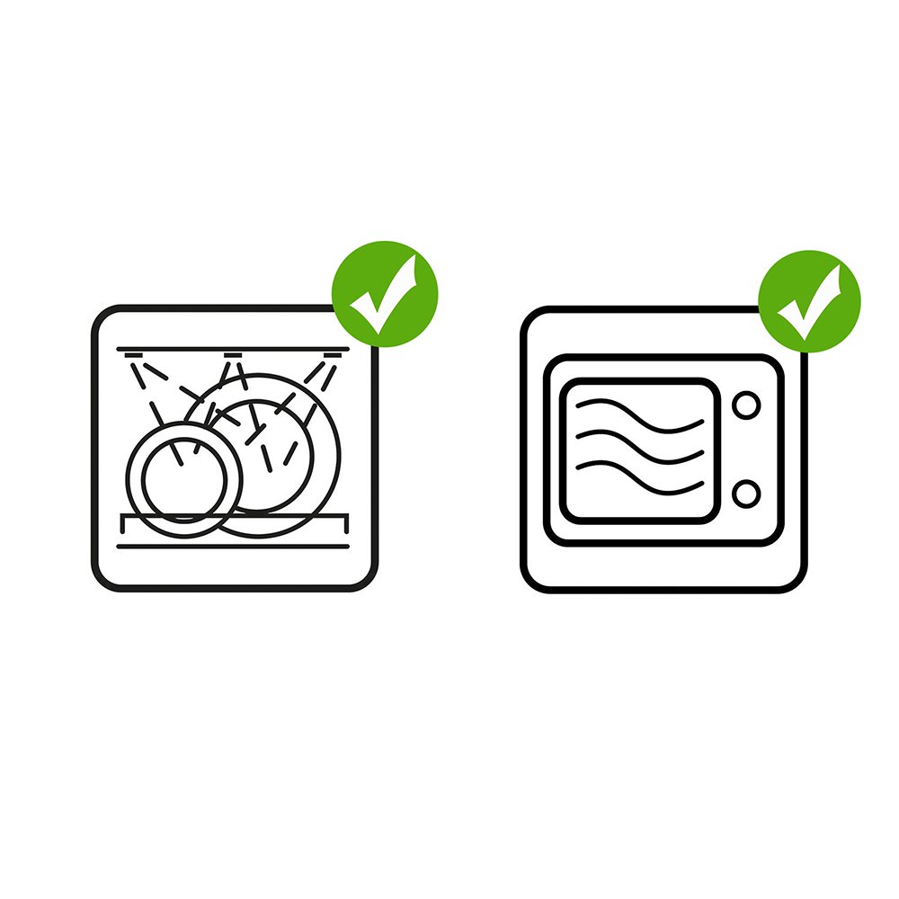 Bol de soupe 500 ml de serrage en céramique verte