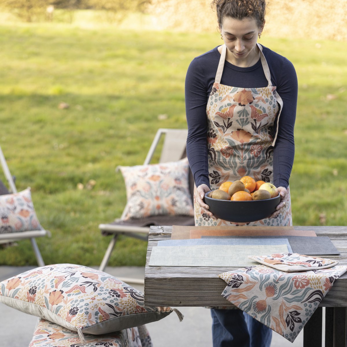Tablier de cuisine Youri avec poche Multico 72 x 85