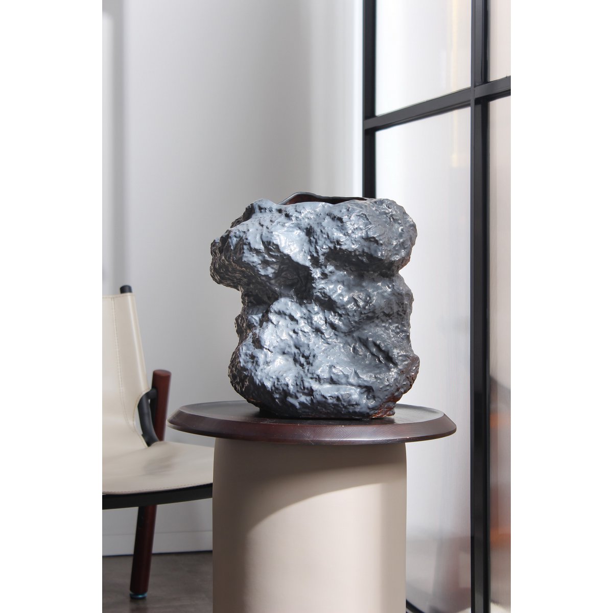 Art de la Table Vase en céramique w. look rock, design naturel tendance.CHU32ZW Zistyhome art de la table