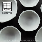 Bol de style asiatique moderne, design et finition haut de gamme, KUNYU22WH