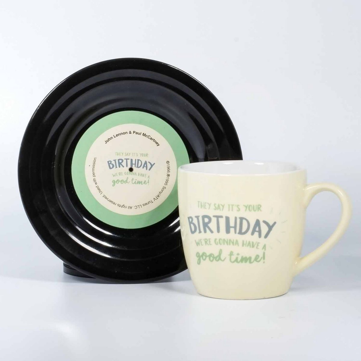 Set de Mugs "Lyrical Mug" Anniversaire - Lennon & McCartney
