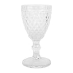 Verre à vin Ø 8x16 cm Verre Transparent