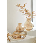 Art de la Table vase en verre en forme de bulbe : ENVIE26GO Zistyhome art de la table