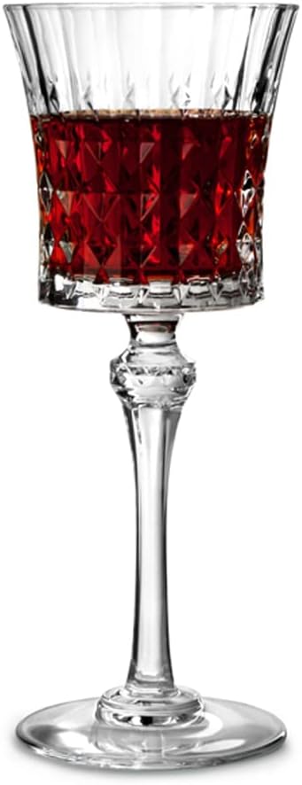 Cristal D'arques DS29139 Lady Diamond Lot de 12 verres à vin 190 ml