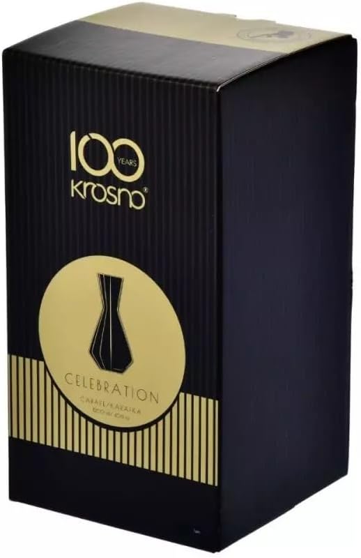Carafe à vin KROSNO Celebration | 1200 ML | Fait main | Carafe à décanter | Parfait pour la maison, les restaurants et les fêtes | Verre sans plomb | Résistant aux rayures | Lavage des mains