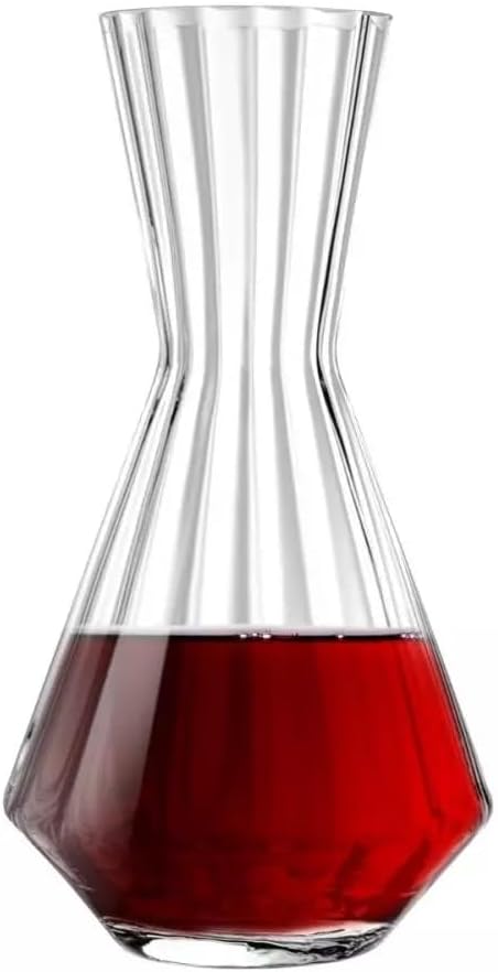 Carafe à vin KROSNO Celebration | 1200 ML | Fait main | Carafe à décanter | Parfait pour la maison, les restaurants et les fêtes | Verre sans plomb | Résistant aux rayures | Lavage des mains