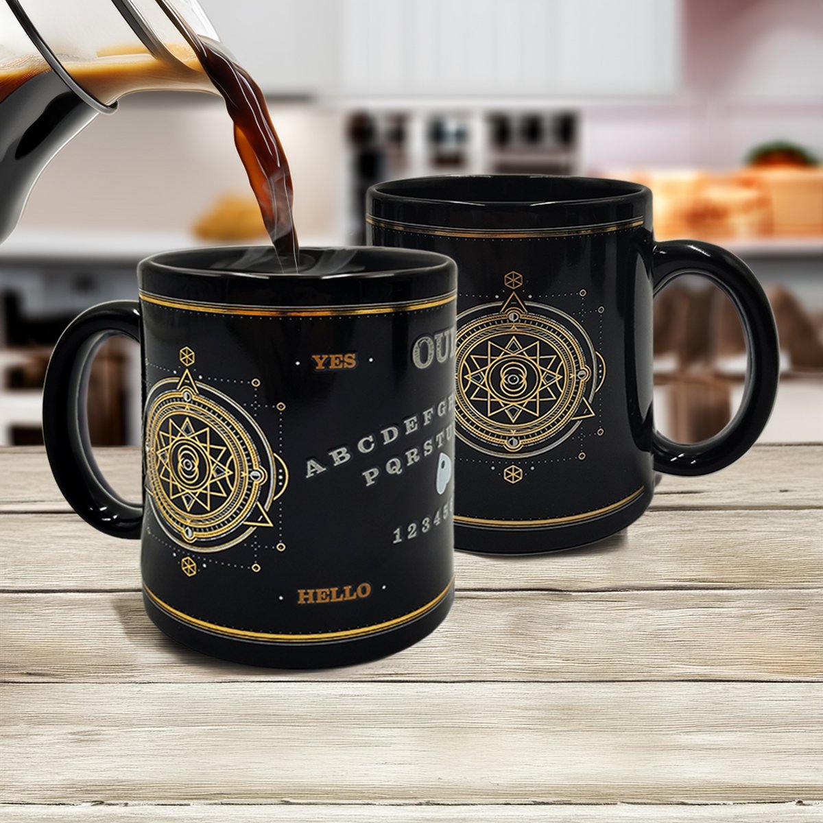 Mad Monkey - Tasse "Ouija" - avec changement de couleur