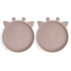 Akila assiette en silicone 2-pack Girafe