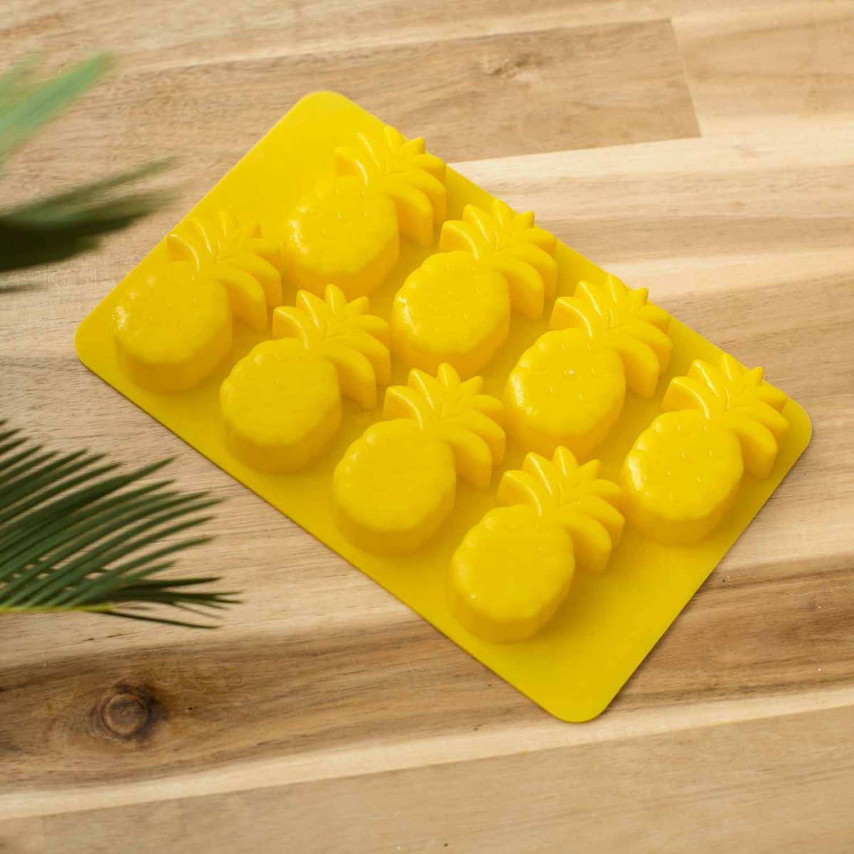 Moule silicone - glaçon ananas
