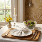 Ronds de serviette en cristal lot de 12