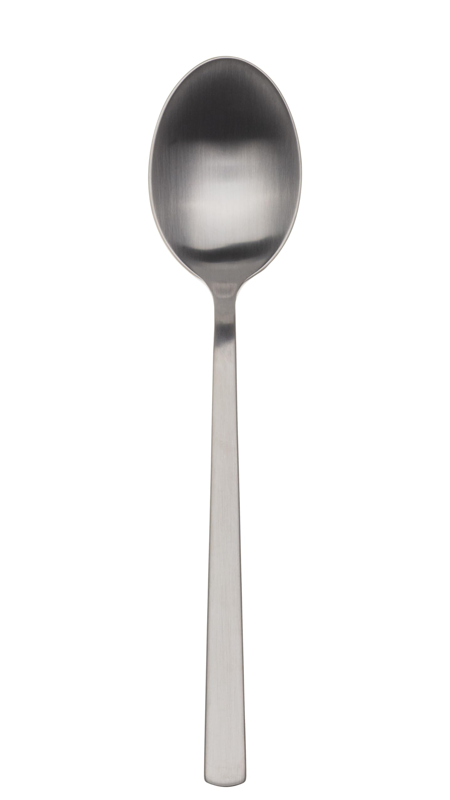 BERGNER Lyon - Ensemble complet 24 couverts - 6 couteaux - 6 fourchettes - 6 cuillères - 6 cuillères à thé - En acier inoxydable robuste - Finition polie mate - Facile à laver