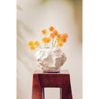 Art de la Table Vase en céramique w. look rock, design naturel tendance.CHU20WH Zistyhome art de la table