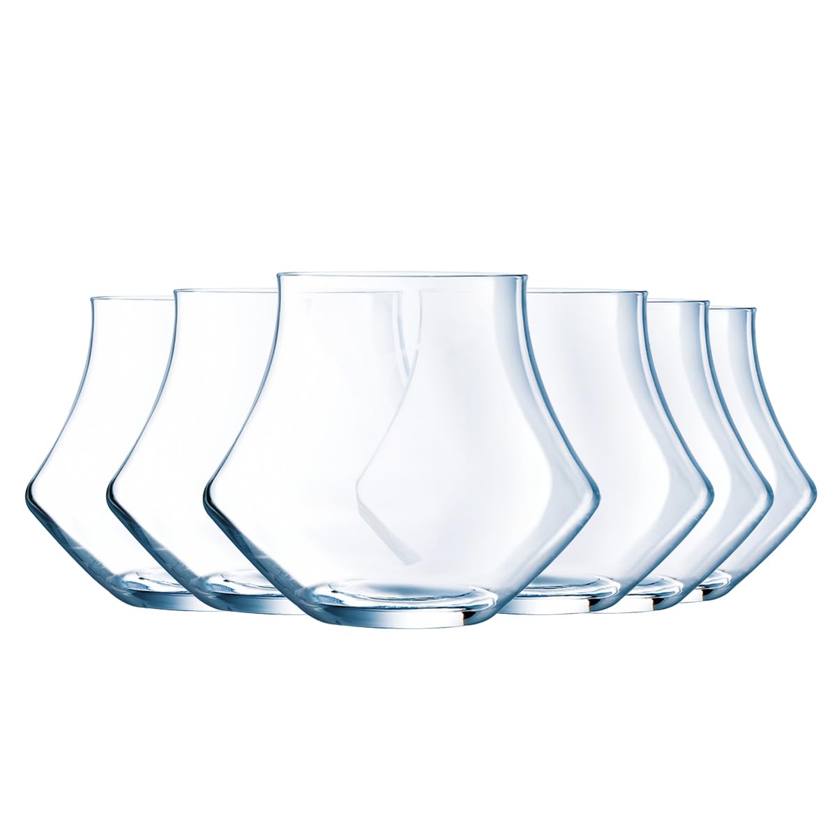 Chef & Sommelier Cristal 6 Flûtes à champagne 20 cl - Collection Open Up, White