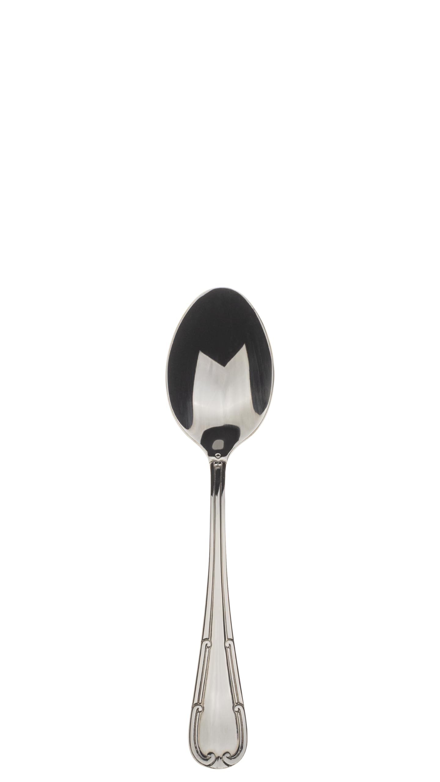 BERGNER Lyon - Ensemble complet 24 couverts - 6 couteaux - 6 fourchettes - 6 cuillères - 6 cuillères à thé - En acier inoxydable robuste - Finition polie mate - Facile à laver