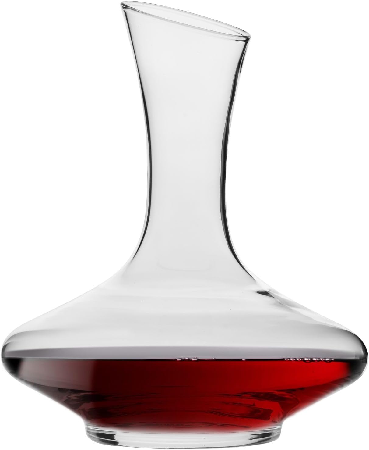 Carafe à vin | 1200 ml | Grande | Fait à la main | Parfait pour la maison, les restaurants, les fêtes et les événements | Verre cristallin | Sans plomb