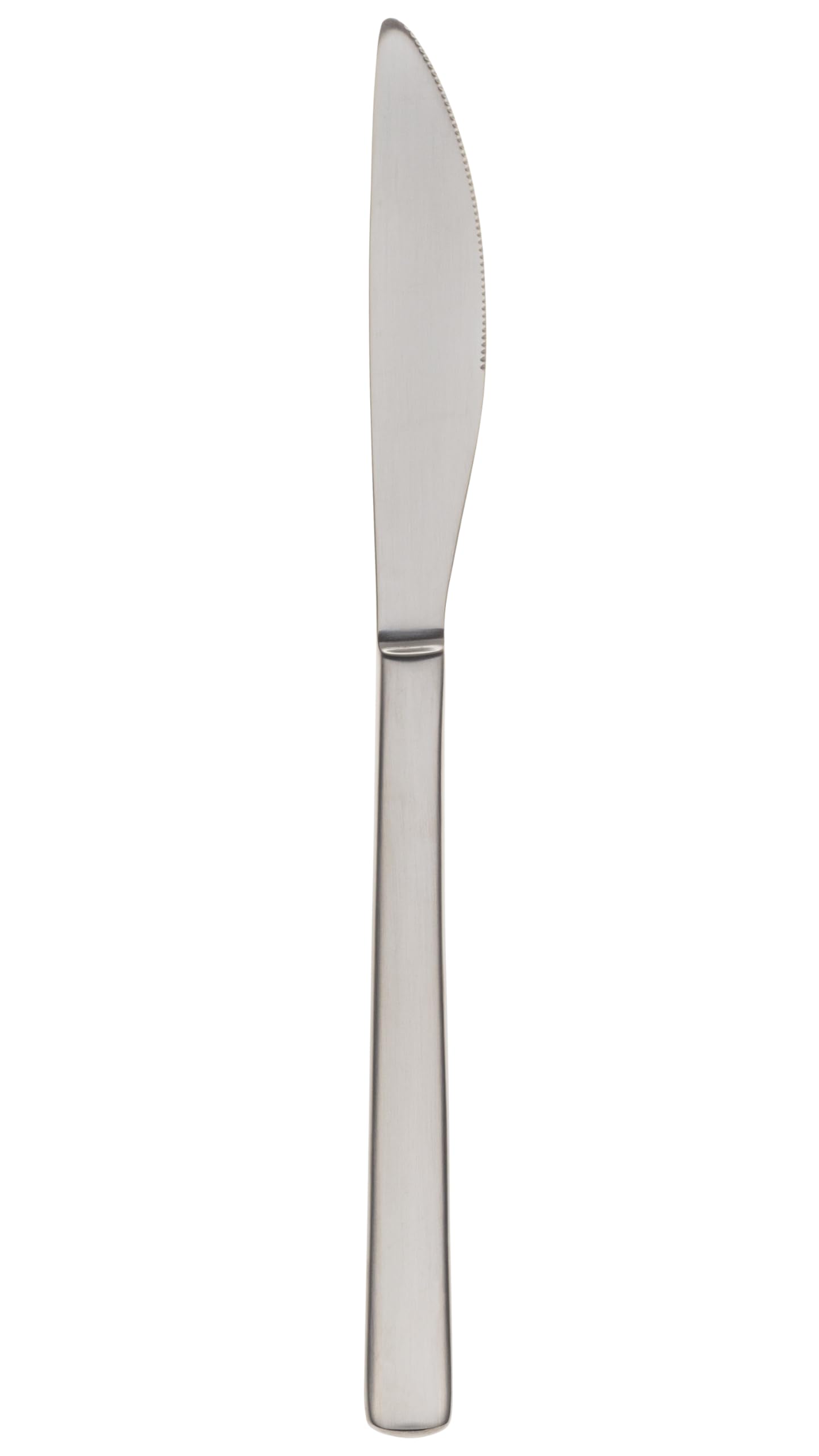 BERGNER Lyon - Ensemble complet 24 couverts - 6 couteaux - 6 fourchettes - 6 cuillères - 6 cuillères à thé - En acier inoxydable robuste - Finition polie mate - Facile à laver