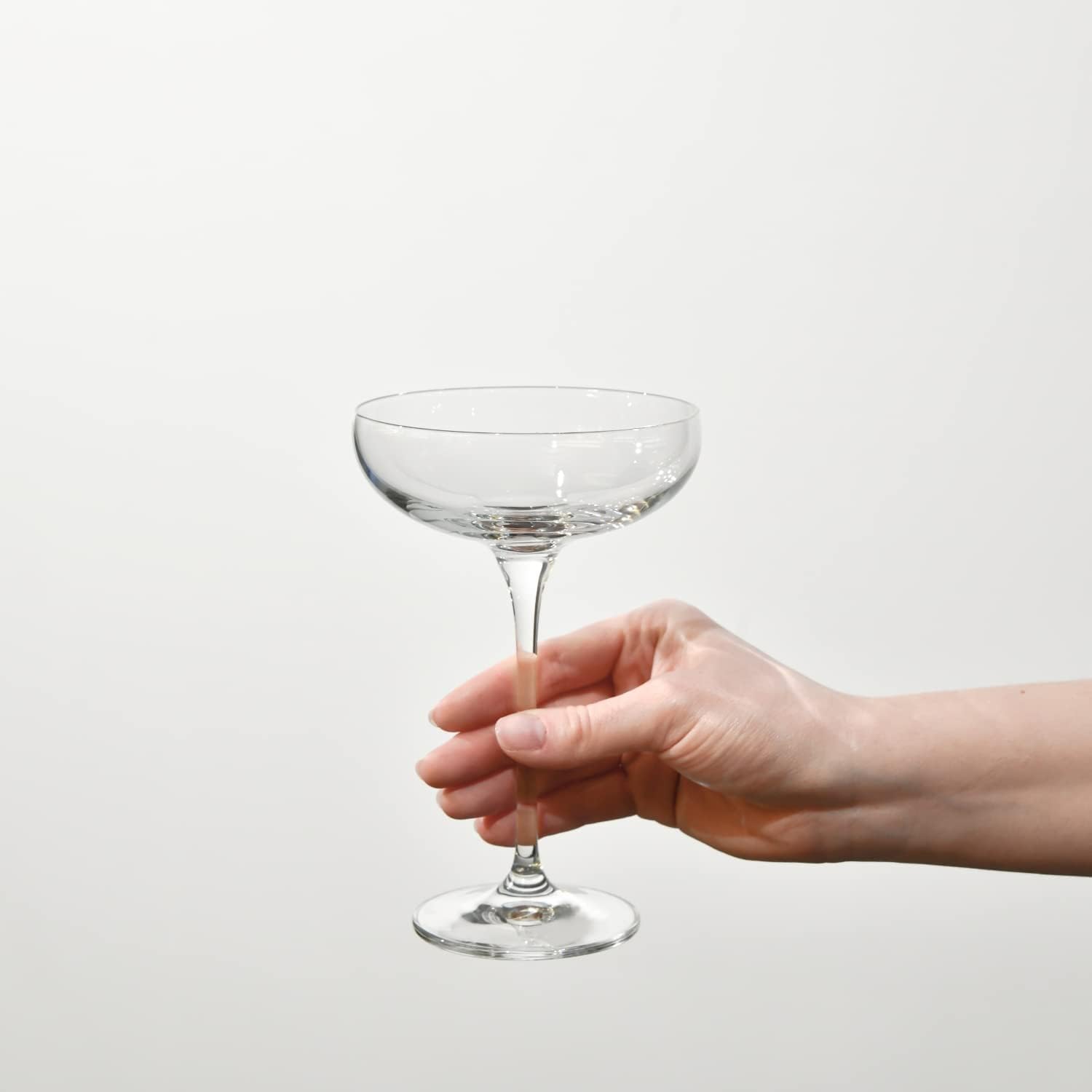 Coupe Cristal de Champagne Verre | Lot de 6 | 240 ML | Collection Harmony | Parfait la Maison, Les Restaurants, Les Fêtes | Lavable au Lave-vaisselle