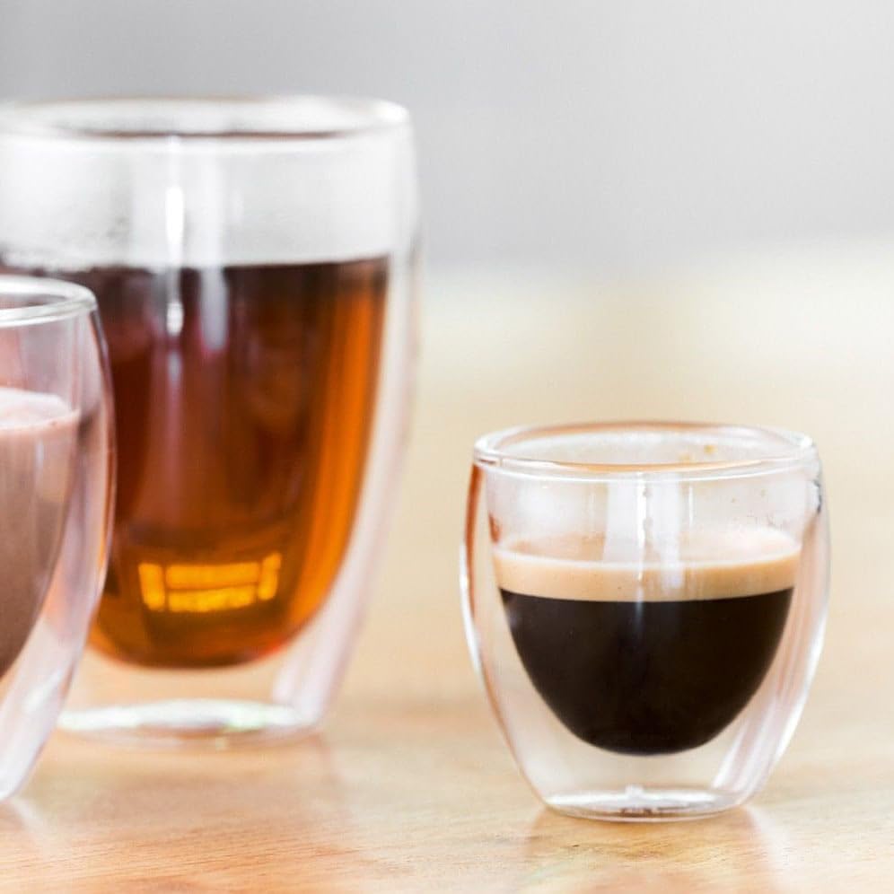 Bodum - 4559-10 - Pavina - Set de 2 Verres Double Paroi - 35 Cl - Transparent - 2 Unité
