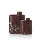 Le vase en marbre Rosso Levanto - Vin rouge - Haut