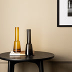 Art de la Table Grand vase design rétro moderne, couleur gris foncé, gris TYLER14 Zistyhome art de la table